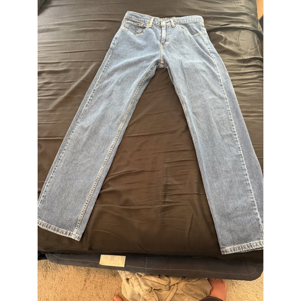 LEVI STRAUSS STYLE 505 W32 X L32 MENS BLUE JEANS - Picture 1 of 8